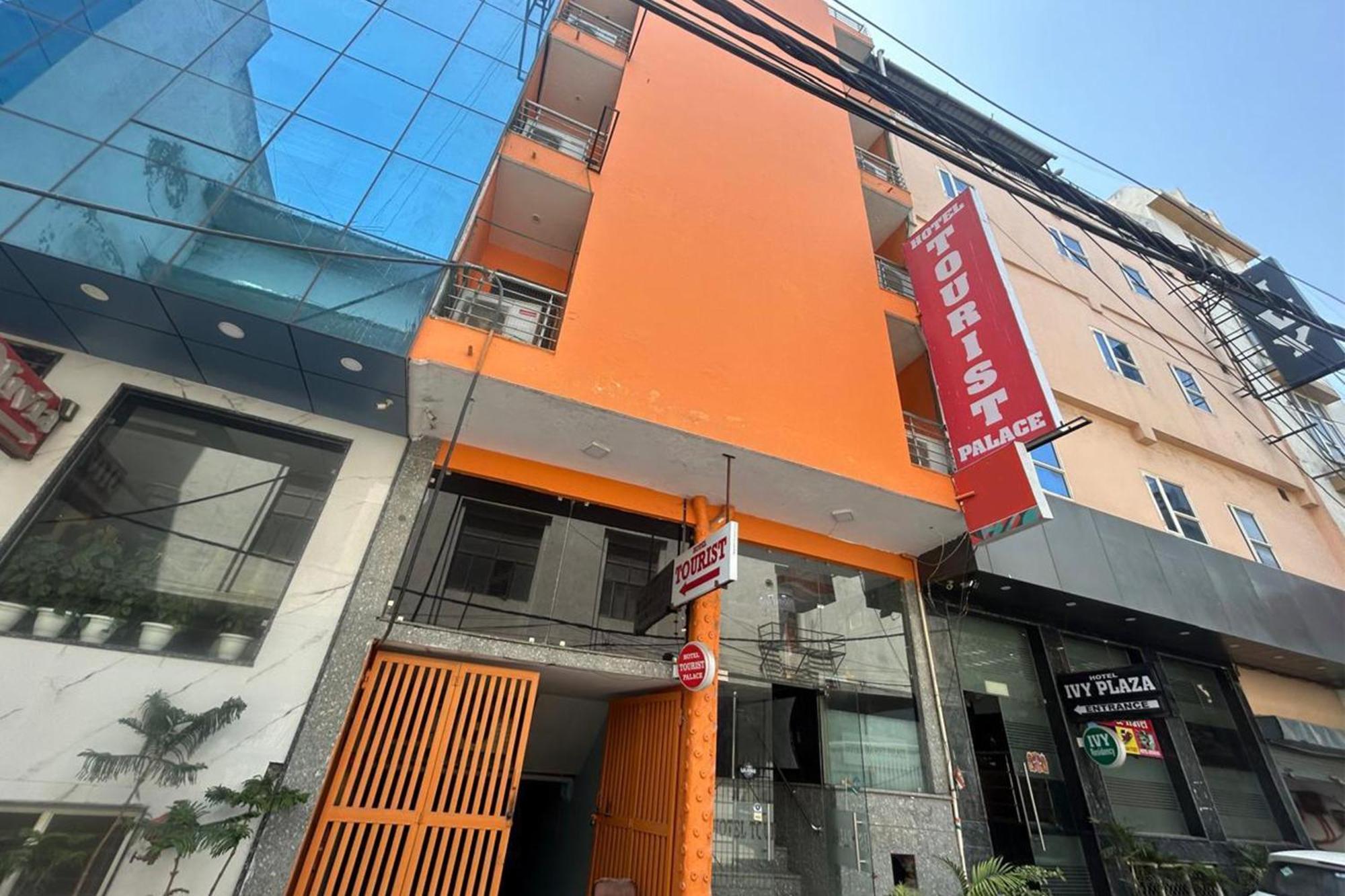 Hotel Tourist Palace New Delhi Exterior foto